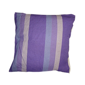 z Almofada Listrada rústica 04 - roxa