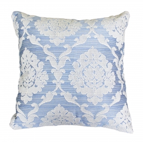 Almofada Arabesco Fundo Azul