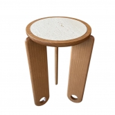 Mesa Lateral Name Mármore