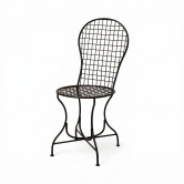 Cadeira de Ferro Renata Preta