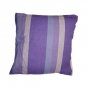 z Almofada Listrada rústica 04 - roxa