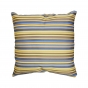 Almofada Listrada Fina Amarela