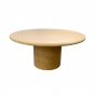 Mesa Redonda Resina Sand Bege Grande